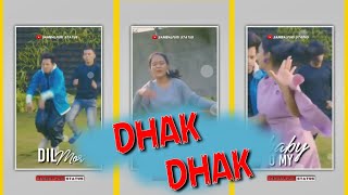 Dhak Dhak || Bapi & Aseema Panda || New Sambalpuri song || Status video || Sambalpuri status