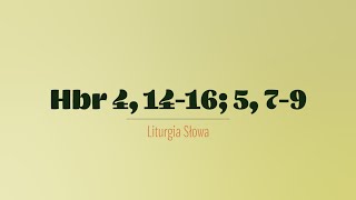 #DrugieCzytanie | 15 kwietnia 2022 | Liturgia Męki Pańskiej