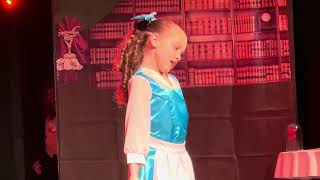 Annalise sings Home from Beauty and the Beast Jr (9 years old)