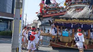 2022.7 日田祇園祭り 腰切り(三丁目)