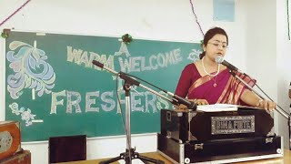 Sanjher pakhira phirilo kulay, Nazrul Geeti // Prof.Madhuri Kanjilal