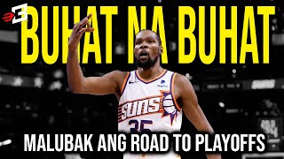 Buhat na Buhat ni Kevin Durant Ang Suns, MALUBAK Ang Road to #nba  Playoffs ng Suns