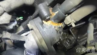 2005 HONDA C-RV 節溫器更換  Thermostat replacement PART1