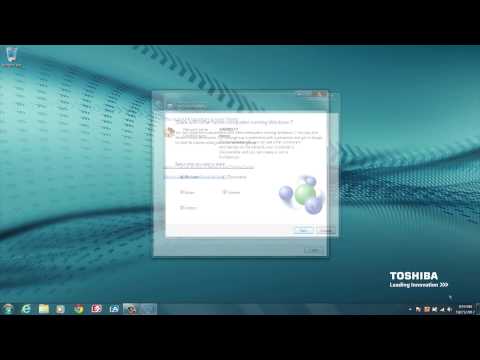 Toshiba How-To: Connecting to a Wi-Fi network using Windows 7 Toshiba How-To: Connecting to a Wi-Fi network using Windows 7