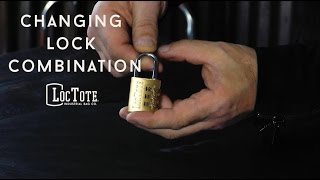 Changing Lock Combination