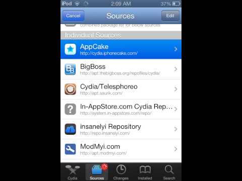 How to get free apps via cydia ios6 iPod touch 4g How to get free apps via cydia ios6 iPod touch 4g