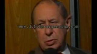 DiFilm - Alvaro Alsogaray sobre la deuda externa argentina (1989)
