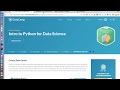 Get Python for Data Science Certification in 2 days