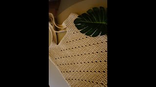 Very beautiful Crochet Cotton Summer Bag