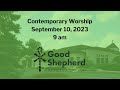 Contemporary Worship | September 10, 2023 at 9 am