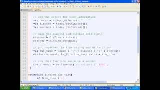 Javascript Bangla Tutorial::Ch9: Timing Events - Part 2