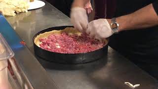 Making Pizzeria Uno's Sausage Deep Dish