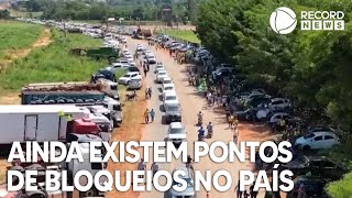 Rodovias federais ainda têm interdição e bloqueios uma semana após início das manifestações