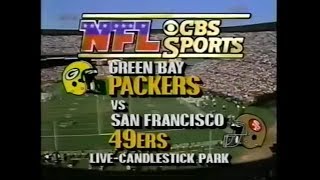 1989-11-19 Green Bay Packers vs San Francisco 49ers(Majkowski vs Montana)
