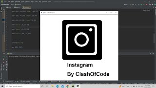 Instagram Logo Drawing Using Python Turtle In Python Programming By ClashOfCode