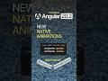 Angular 20.2: New Native Animations #angular #angular20