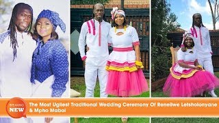 The Most Ugliest Traditional Wedding Ceremony Of Reneilwe Letsholonyane \u0026 Mpho Maboi