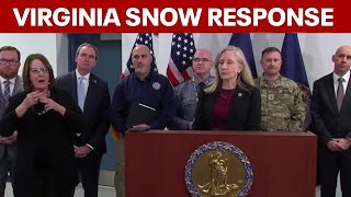 FULL VIDEO: Virginia Gov. Spanberger declares state of emergency