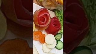 food art | vegetable decoration by foodstove #trending #youtubeshorts #viral