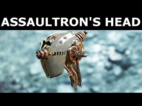 Fallout 4 Automatron - Salvaged Assaultron Head - Rare And Unique ...