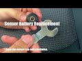 sensor sq installation u0026 battery replacement