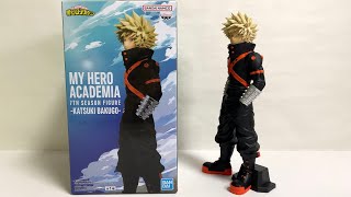 Unboxing My Hero Academia 7TH SEASON FIGURE Katsuki Bakugo