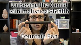 Conid Minimalistica Stealth Fountain Pen