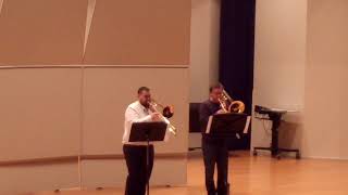 Balkanika (Duet for Tenor and Bass Trombone) By Daniela Candillari