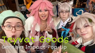 Teyvat Goods Boston | Genshin Impact Pop-Up | Cosplay Vlog