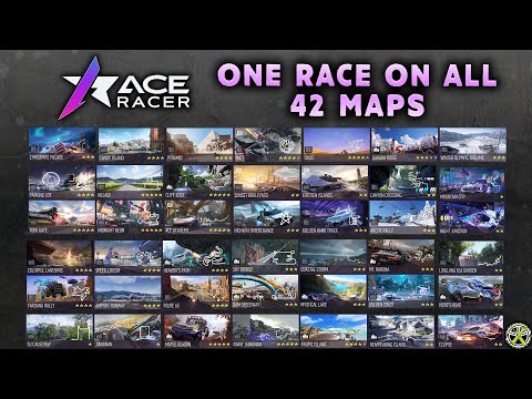 Ace Racer – One race on all 42 maps (2023)