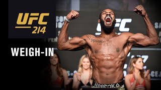 UFC 214: Official Weigh-in