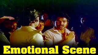 Puthiya Theerpu Movie : Dr. Rajasekhar Emotional By M. N. Nambiar Best Scene