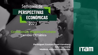 SPE 2023 | Conferencia Magistral/Debate: Cambio Climático