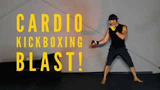 Ep. 262: Cardio Kickboxing Blast at Home [Full Class/NO bag needed] 1780 Fitness and Martial Arts