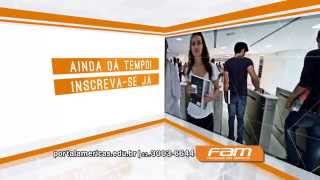 Estude na FAM - A Faculdade que mais cresce em São Paulo