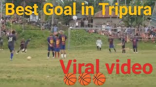 Best Goals in Tripura 🏀 || Best Viral video ||  Tripura Footbal Viral video