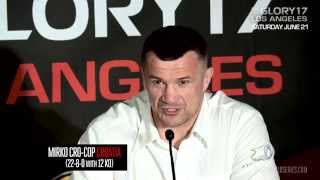 GLORY 17 Los Angeles - Miller vs. Cro Cop Pre Fight Press Conference