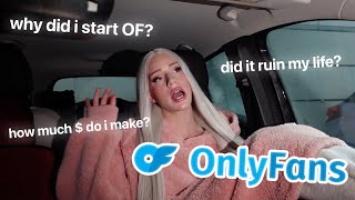 why did i start an OF? (experiences + advice + my income)