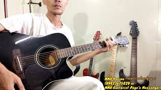 ရောဂါ,IC,Guitar Performance by MMA.(Intro နဲ့ Rhythm အတွက်ပါ Lesson လေးပါပါတယ်ဗျ။)