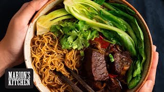 Taiwanese Beef Noodle Soup - Marion's Kitchen