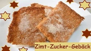 Blitzrezept: Zimt-Zucker-Gebäck, in 5 Minuten bereit für den Ofen!