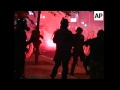 AP Cover of clashes at pro-Karadzic ultra-nationalist demo