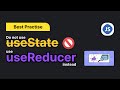 useState vs useReducer in React JS | useState or useReducer | React Hooks Tutorial #react