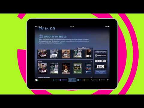 Tutorial: Using TV to GO on the Optimum App Tutorial: Using TV to GO on the Optimum App