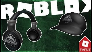 Event How To Get The Jurassic World Cap Roblox Creator Challenge - how to get jurassic world headphones roblox creator challenge
