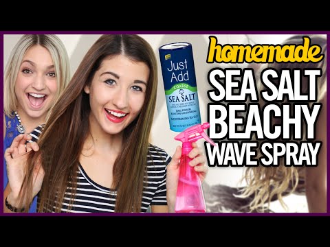 DIY SEA SALT SPRAY Easy Beachy Waves - Makeup Mythbusters w/ Maybaby DIY SEA SALT SPRAY Easy Beachy Waves - Makeup Mythbusters w/ Maybaby