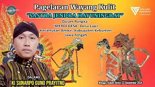 #LiveSetreaming KI SUNARPO GUNO PRAYITNO - SASTRA JENDRA HAYUNINGRAT