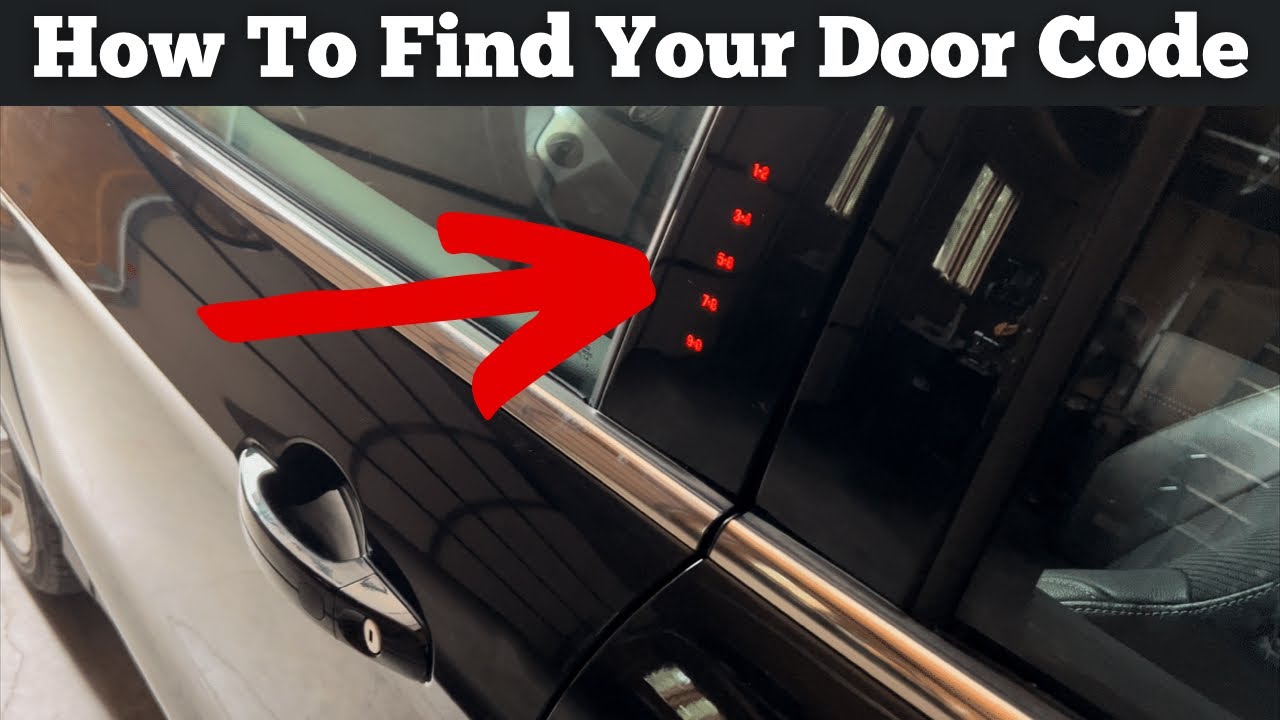 How To Find The Keypad Door Code On 2013 2019 Ford Escape Driver S