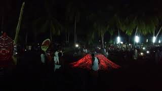 Theechamundi Theyyam at Thekke kalari irinave