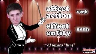 Affect vs Effect by Shmoop